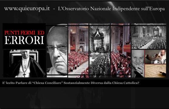 Chiesa Conciliare - Don Curzio Nitoglia