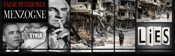 Siria - La guerra della disinformazione