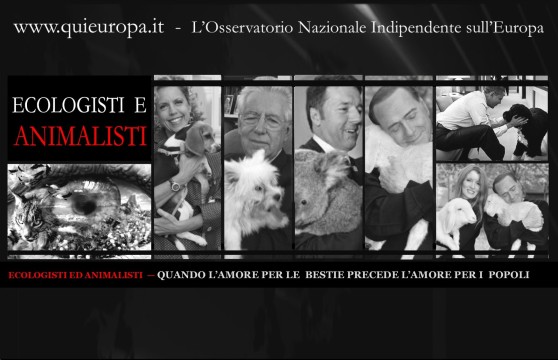 ECOLOGISTI ED ANIMALISTI 
