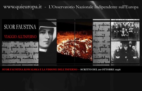 SUOR FAUSTINA KOWALSKA E LA VISIONE DELL’INFERNO 