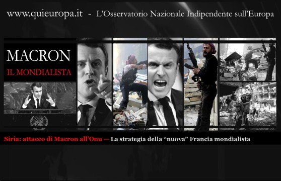  Redazione Quieuropa, Siria, Macron, Francia, Onu, Terrorismo, Occidente, Assad, Mondialismo 