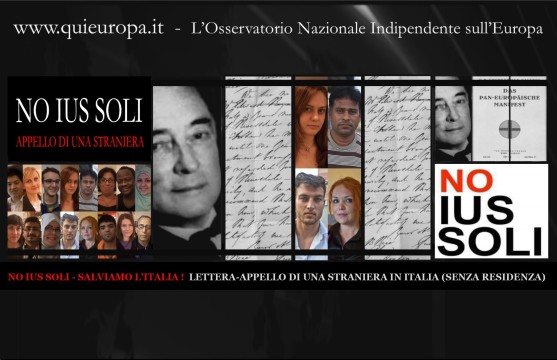 NO IUS SOLI - SALVIAMO L’ITALIA 